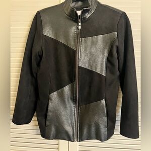 Belle Black and Gray Women's Jacket